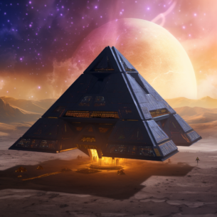 7 kaeshohenheim digital painting goauld spaceship with a pyramid d74f6633 b612 4202 b69d 42a6105c262d
